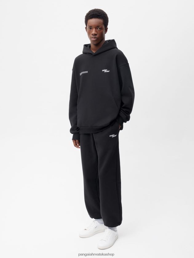 odjeća Pangaia x victor victor trenirke s potpisom crno žene 4VDHN0324
