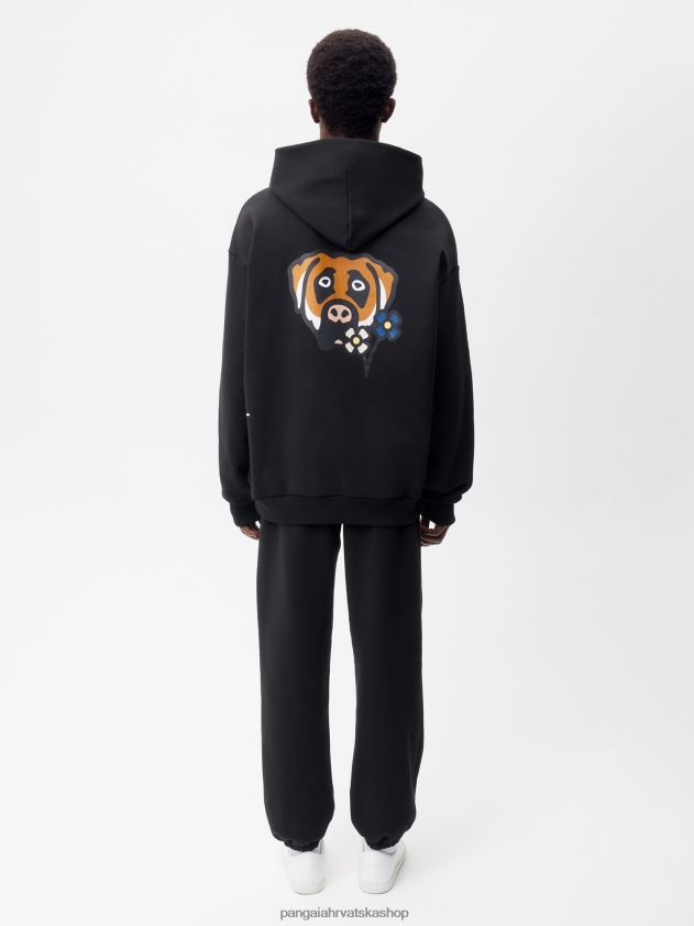 odjeća Pangaia x victor victor trenirke s potpisom crno žene 4VDHN0324