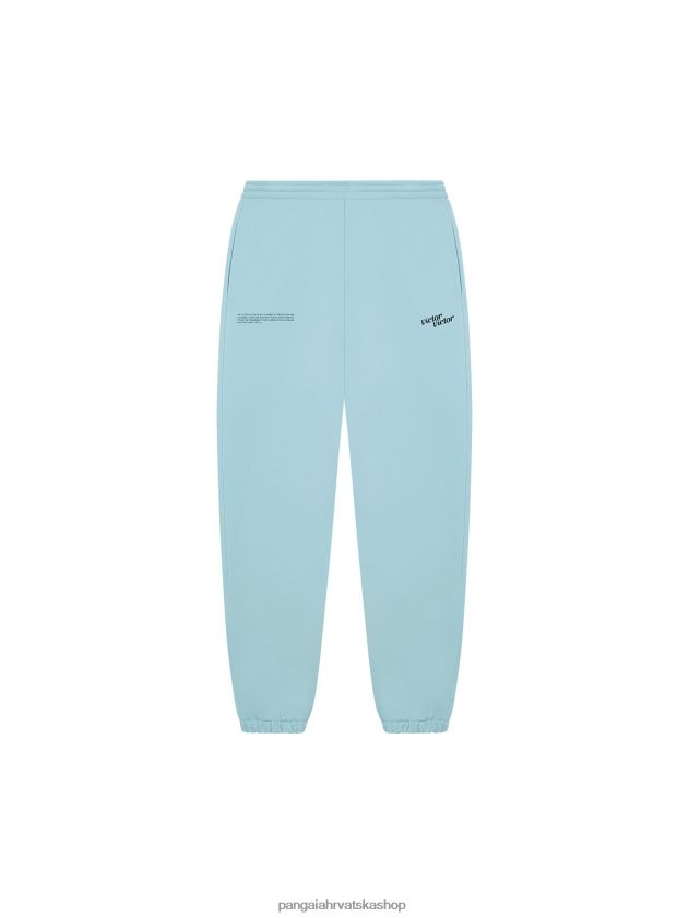 odjeća Pangaia x victor victor trenirke s potpisom nebesko plavo žene 4VDHN0365