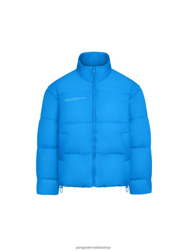 odjeća Pangaia flwrdwn bomber jakna cerulean blue žene 4VDHN0447