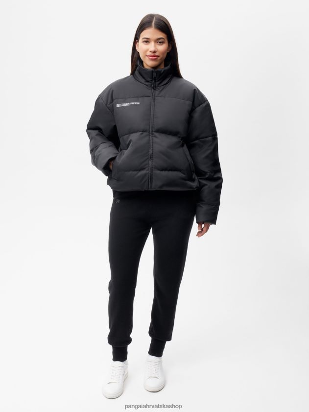 odjeća Pangaia flwrdwn bomber jakna crno žene 4VDHN0467