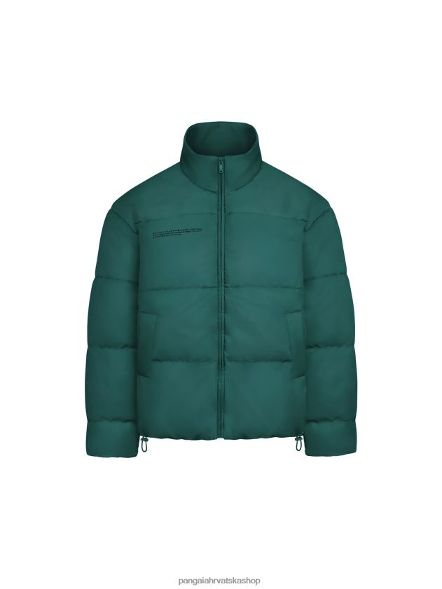 odjeća Pangaia flwrdwn bomber jakna lišće zeleno žene 4VDHN0465