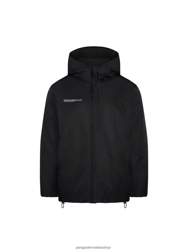 odjeća Pangaia flwrdwn reverzibilna jakna crno žene 4VDHN0462