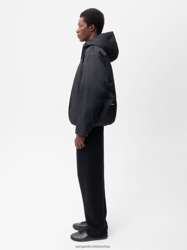 odjeća Pangaia flwrdwn reverzibilna jakna crno žene 4VDHN0462