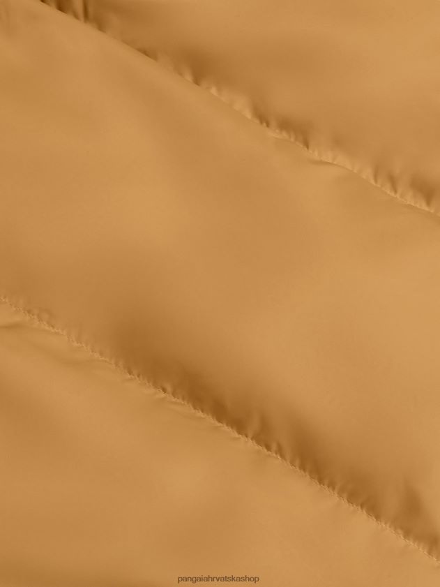 odjeća Pangaia flwrdwn reverzibilna jakna lišće zeleno/bakreno smeđe žene 4VDHN0461