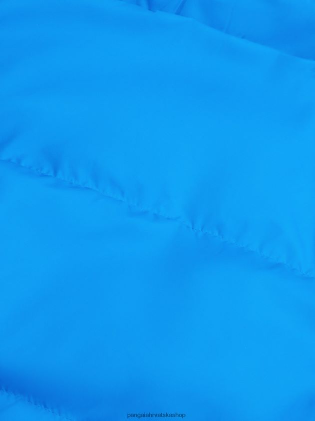 odjeća Pangaia flwrdwn reverzibilna jakna tamnoplava/kobalt plava žene 4VDHN0463