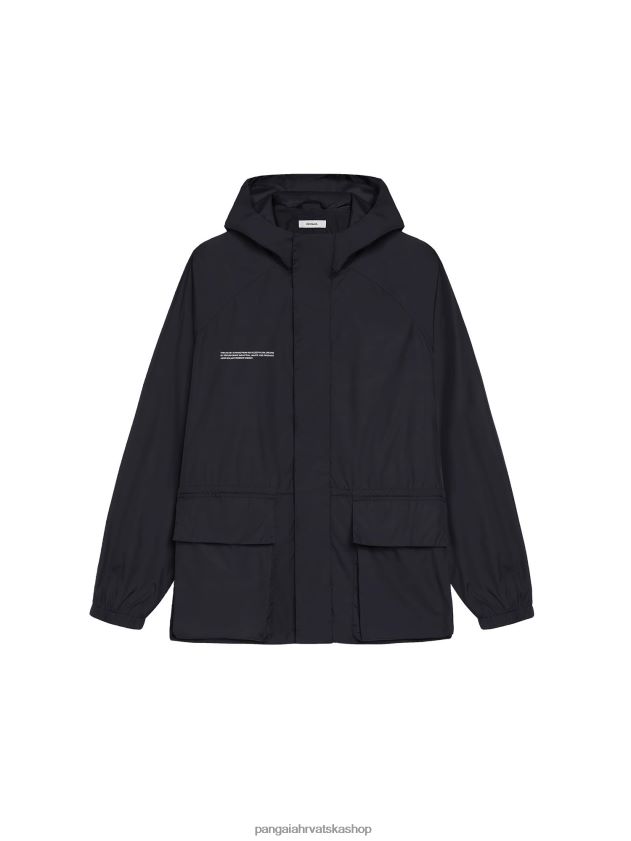 odjeća Pangaia jakna od recikliranog najlona u boji crno žene 4VDHN0454