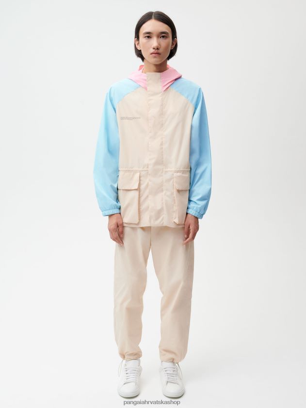 odjeća Pangaia jakna od recikliranog najlona u boji pijesak žene 4VDHN0474