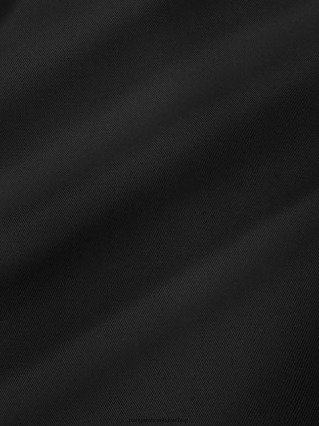 odjeća Pangaia kaput od organskog pamuka crno žene 4VDHN0468