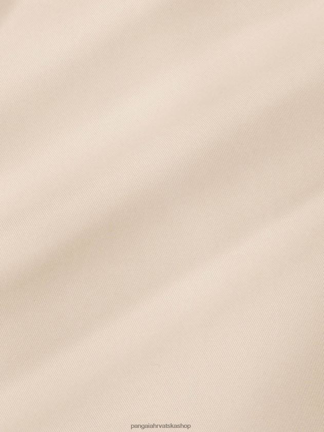 odjeća Pangaia kaput od organskog pamuka pijesak žene 4VDHN0464