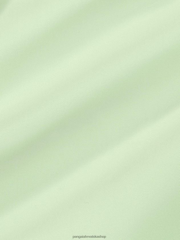 odjeća Pangaia kaput od organskog pamuka pistacija žene 4VDHN0488