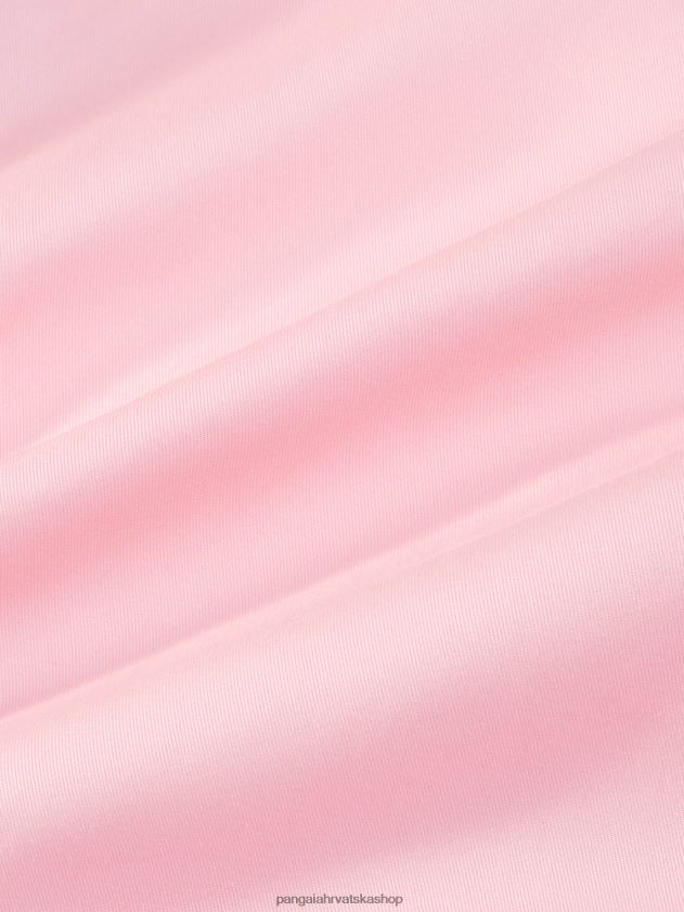 odjeća Pangaia kaput od organskog pamuka sakura ružičasta žene 4VDHN0486