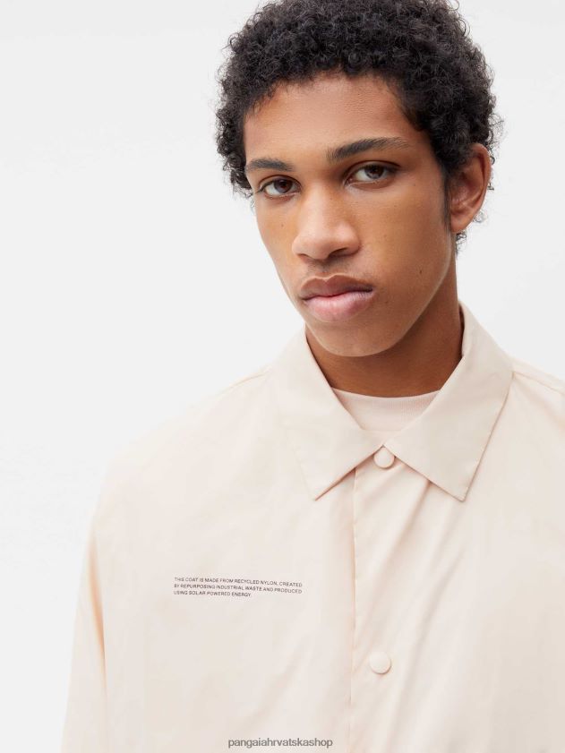 odjeća Pangaia kaput od recikliranog najlona pijesak žene 4VDHN0477