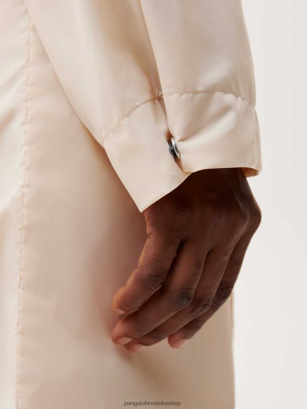 odjeća Pangaia kaput od recikliranog najlona pijesak žene 4VDHN0477