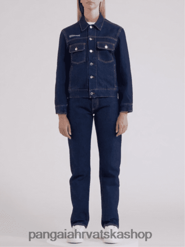 odjeća Pangaia kopriva traper jakna ispirati oprati žene 4VDHN0403