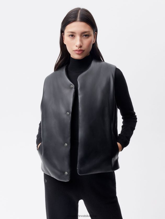 odjeća Pangaia zračni pojas crno žene 4VDHN0442