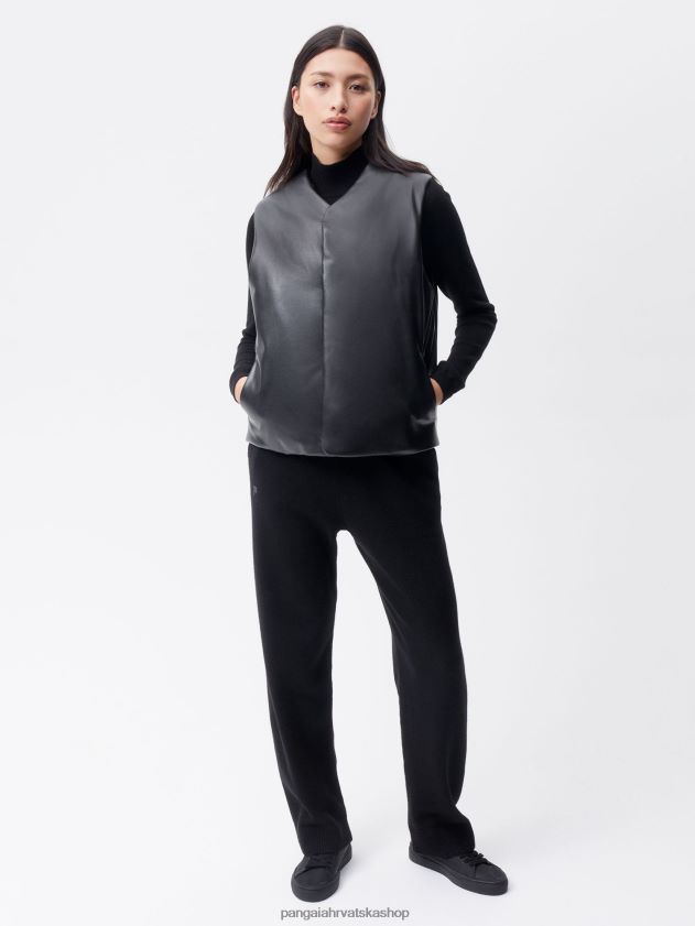 odjeća Pangaia zračni pojas crno žene 4VDHN0442