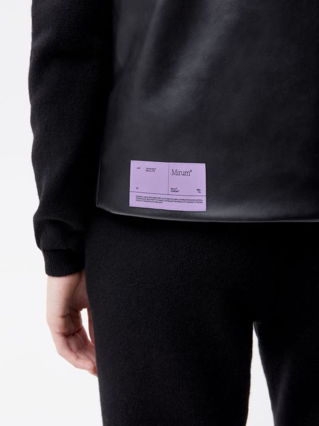 odjeća Pangaia zračni pojas crno žene 4VDHN0442