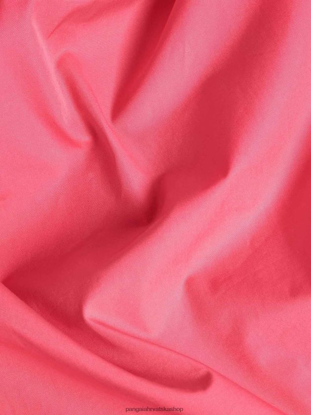 odjeća Pangaia košulja kratkih rukava od organskog pamuka lotos ružičasta žene 4VDHN0402