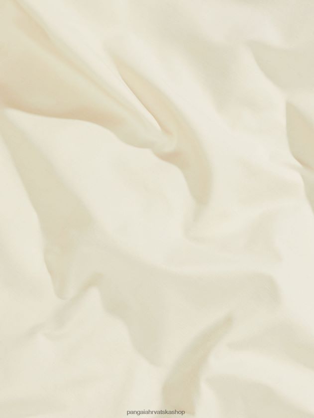 odjeća Pangaia košulja kratkih rukava s ovratnikom u boji ananasa cvijet bazge žene 4VDHN0394