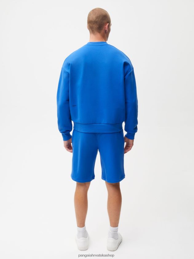 odjeća Pangaia 365 duge kratke hlače kobalt plava žene 4VDHN0224