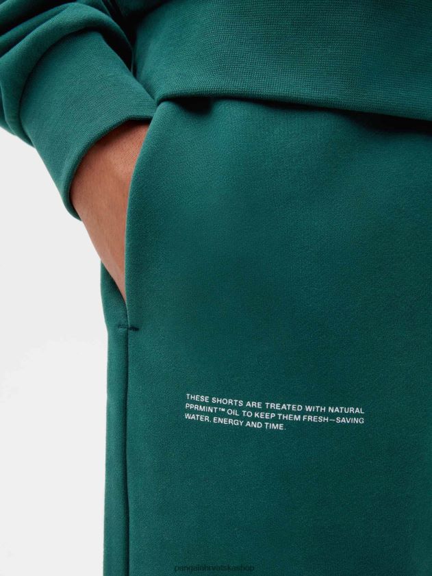 odjeća Pangaia 365 duge kratke hlače lišće zeleno žene 4VDHN0270