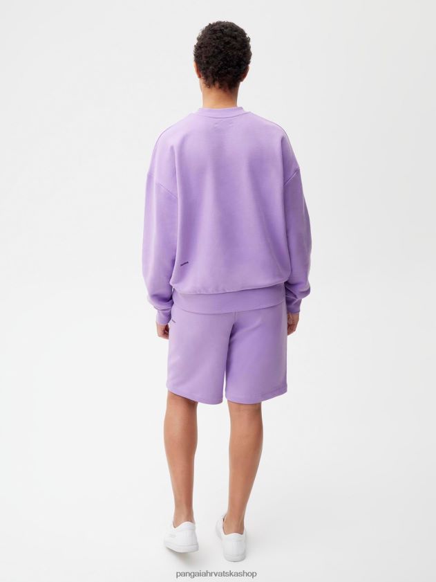 odjeća Pangaia 365 duge kratke hlače orhideja ljubičasta žene 4VDHN0259
