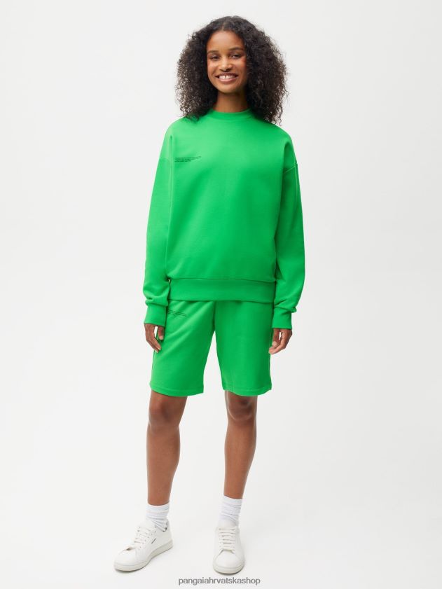 odjeća Pangaia 365 duge kratke hlače zelena od žada žene 4VDHN0258