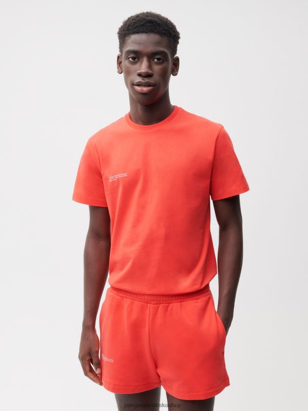 odjeća Pangaia 365 kratke hlače dragon fruit crvena žene 4VDHN0261