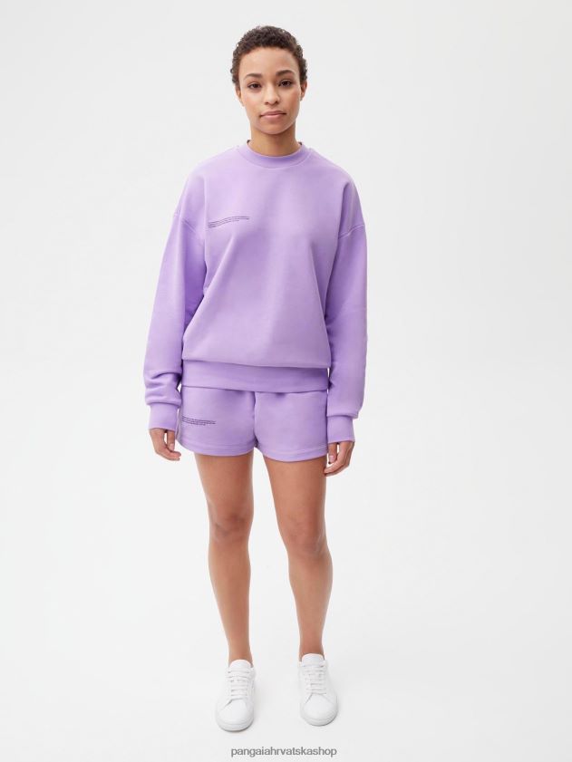 odjeća Pangaia 365 kratke hlače orhideja ljubičasta žene 4VDHN0247