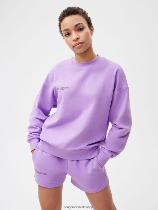 odjeća Pangaia 365 kratke hlače orhideja ljubičasta žene 4VDHN0247