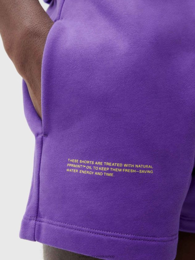 odjeća Pangaia 365 kratke hlače pasiflora ljubičasta žene 4VDHN0262
