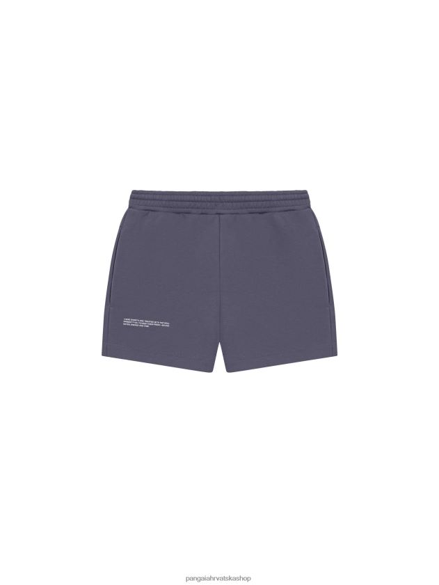 odjeća Pangaia 365 kratke hlače plavi škriljevac žene 4VDHN0251