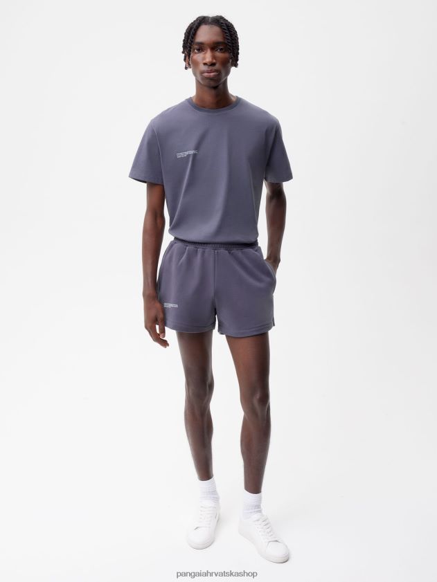 odjeća Pangaia 365 kratke hlače plavi škriljevac žene 4VDHN0251