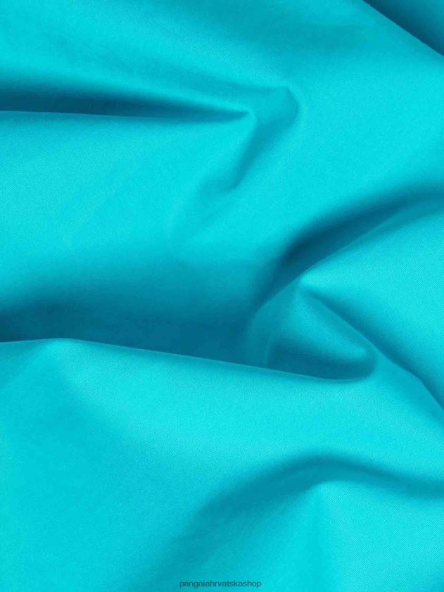 odjeća Pangaia elastične kratke hlače od organskog pamuka paunovo plavetnilo žene 4VDHN0274