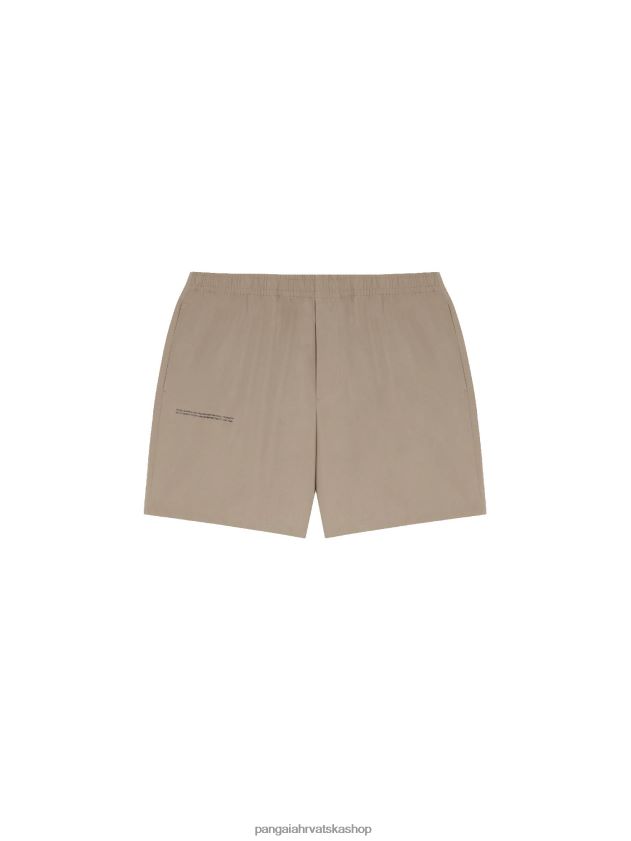 odjeća Pangaia elastične kratke hlače od organskog pamuka tupe žene 4VDHN0235