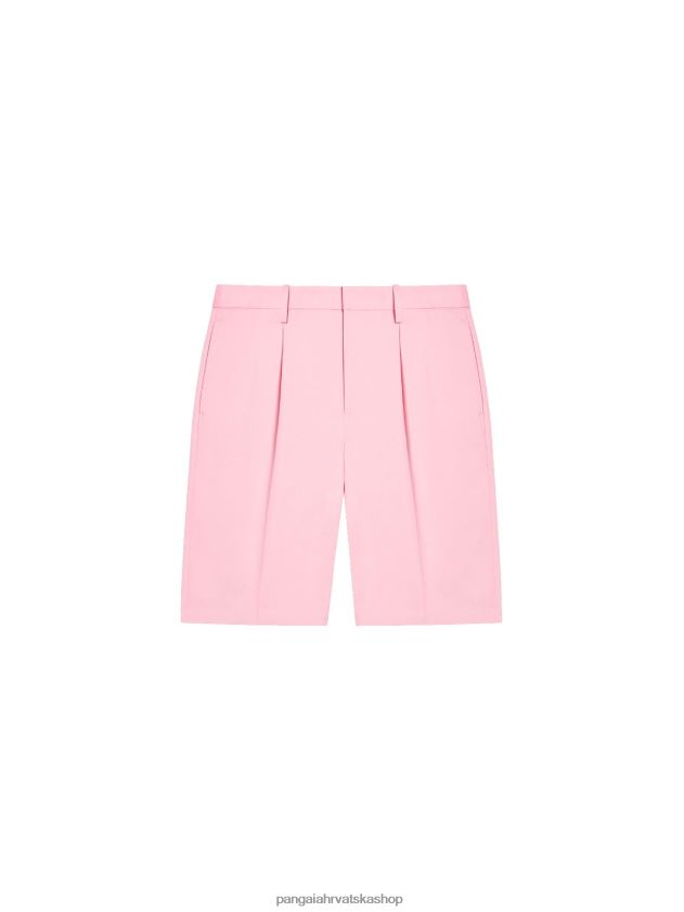 odjeća Pangaia kratke hlače krojene od organskog pamuka sakura ružičasta žene 4VDHN0234