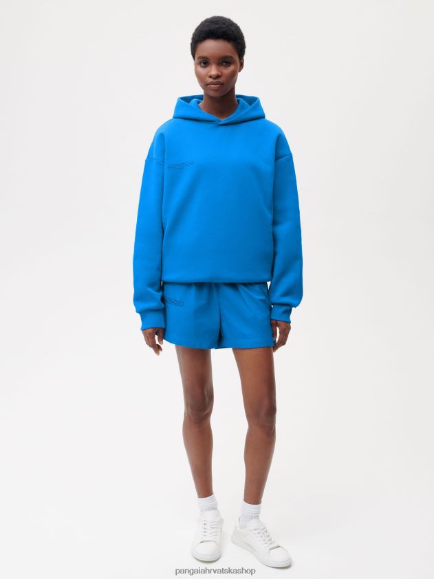 odjeća Pangaia kratke hlače od recikliranog najlona cerulean blue žene 4VDHN0240