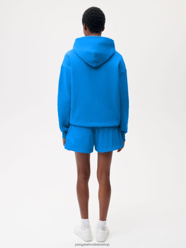 odjeća Pangaia kratke hlače od recikliranog najlona cerulean blue žene 4VDHN0240