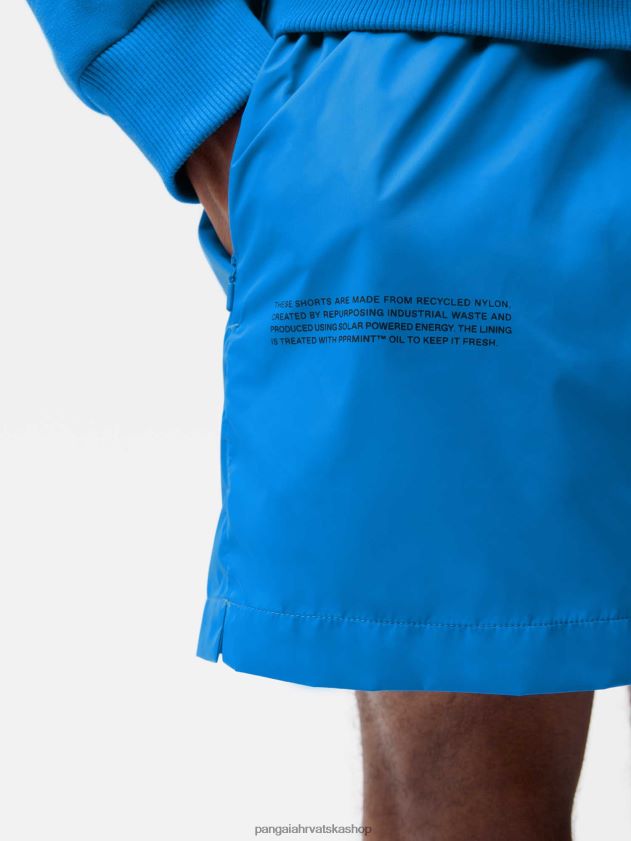 odjeća Pangaia kratke hlače od recikliranog najlona cerulean blue žene 4VDHN0240
