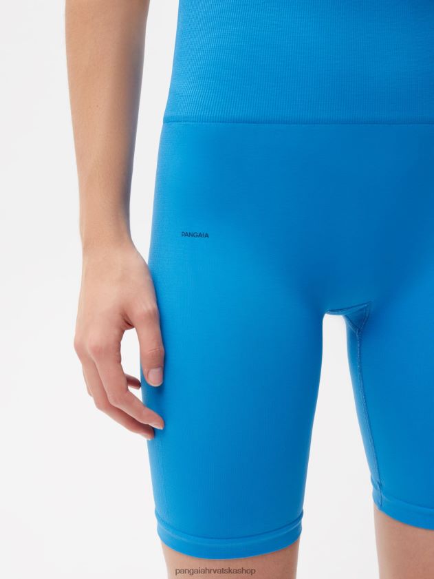odjeća Pangaia kratke hlače za kretanje cerulean blue žene 4VDHN0287