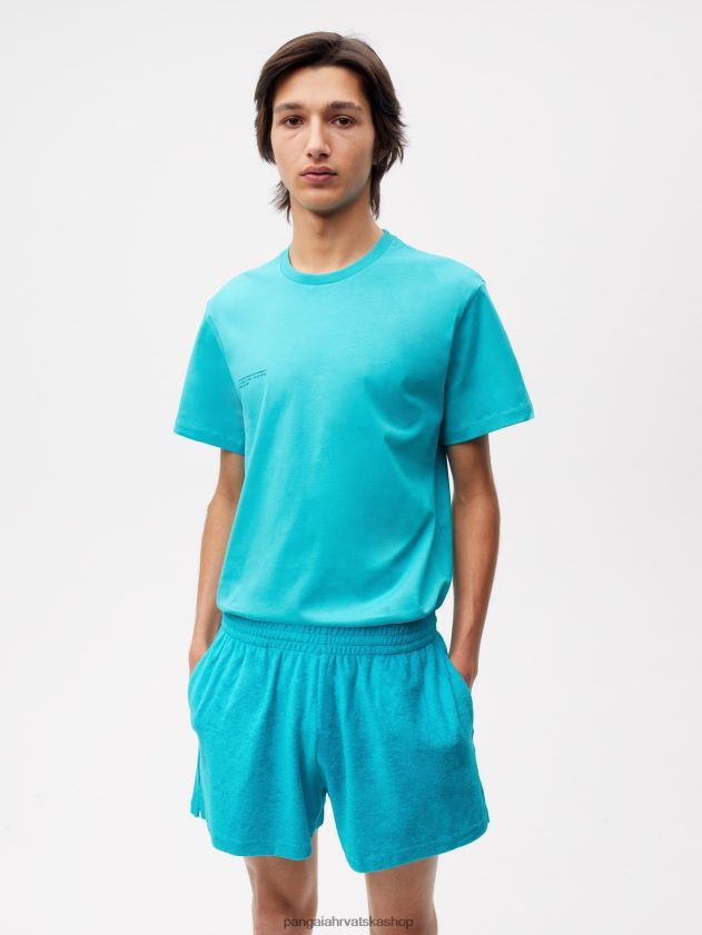 odjeća Pangaia kratke hlače za ručnike paunovo plavetnilo žene 4VDHN0288