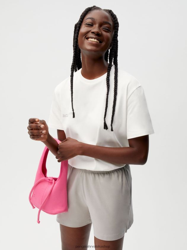 odjeća Pangaia kratke pidžame od organskog pamuka s c-vlaknom kamen žene 4VDHN0434