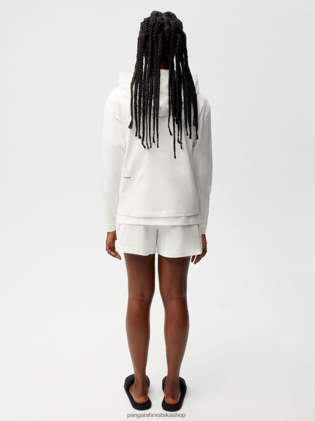 odjeća Pangaia kratke pidžame od organskog pamuka s c-vlaknom prljavo bijela žene 4VDHN0236