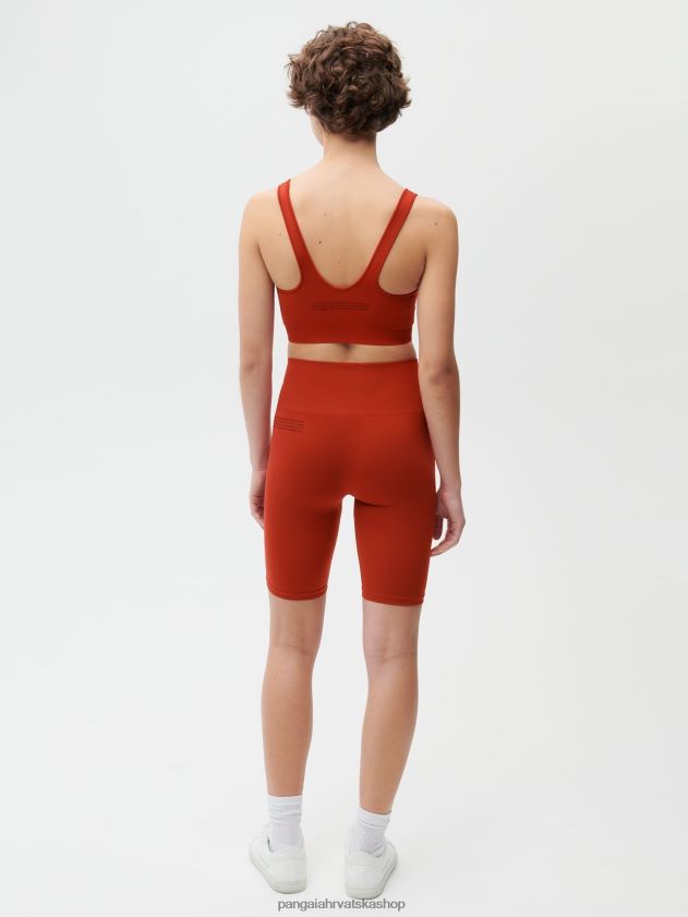 odjeća Pangaia motion x kratke hlače jaspis crvena žene 4VDHN0286