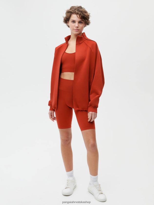 odjeća Pangaia motion x kratke hlače jaspis crvena žene 4VDHN0286