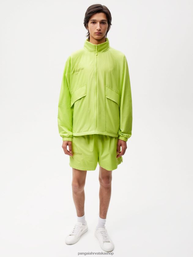 odjeća Pangaia najlonske kratke hlače poboljšane degradacije limeta zelena žene 4VDHN0271