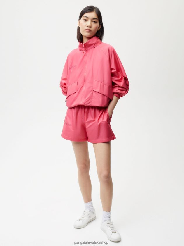 odjeća Pangaia najlonske kratke hlače poboljšane degradacije lotos ružičasta žene 4VDHN0276
