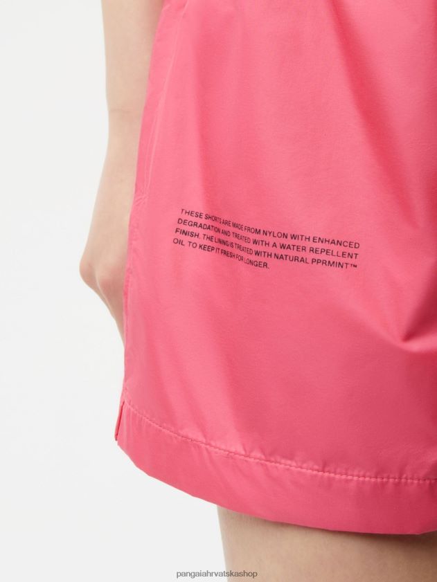 odjeća Pangaia najlonske kratke hlače poboljšane degradacije lotos ružičasta žene 4VDHN0276
