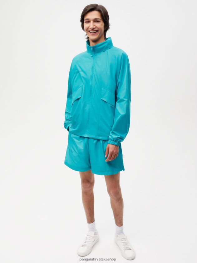 odjeća Pangaia najlonske kratke hlače poboljšane degradacije paunovo plavetnilo žene 4VDHN0281